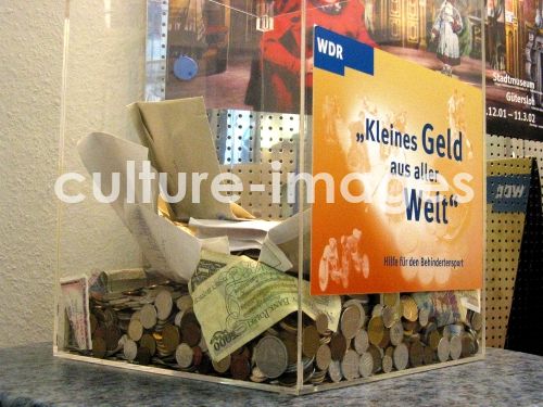 Restgeld-Spendensammlung des Westdeutschen Rundfunks zugunsten des Behindertensports Restgeld-Spendensammlung des Westdeutschen Rundfunks zugunsten des Behindertensports