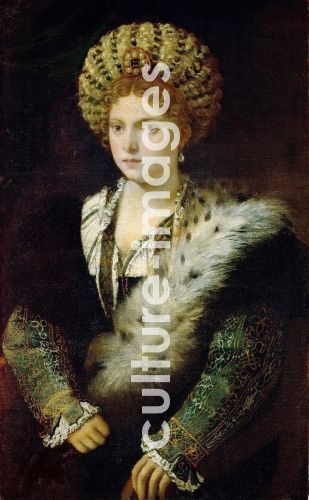 Tizian, Porträt von Isabella d