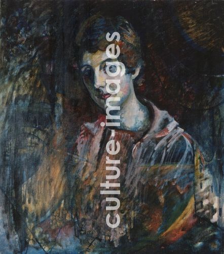 Wassily Wassiljewitsch Kandinsky, Porträt von Nina Kandinsky, Frau des Künstlers
