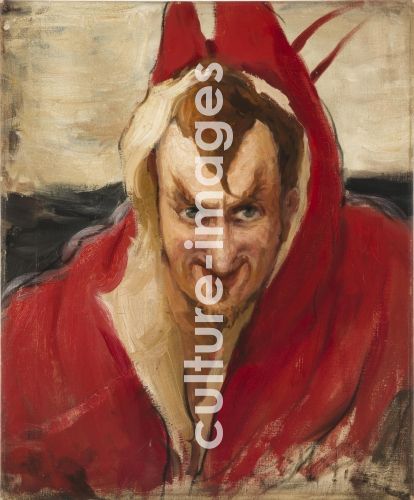 Ilja Jefimowitsch Repin, Porträt von Grigori Grigorjewitsch Ge (1867-1942) als Mephistopheles