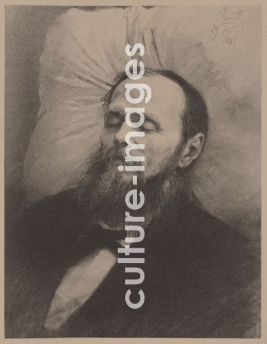 Iwan Nikolajewitsch Kramskoi, Fjodor Dostojewski auf dem Totenbett