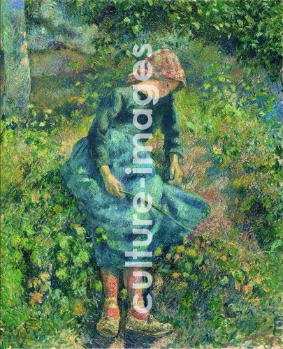 Camille Pissarro, La bergère Camille Pissarro, La bergère