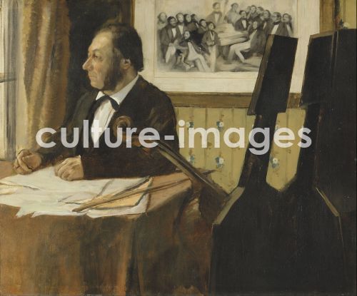 Edgar Degas, Louis-Marie Pilet, Cellist des Orchesters der Opera