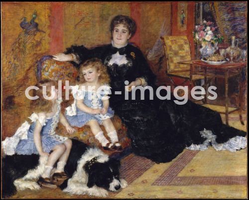 Pierre Auguste Renoir, Madame Georges Charpentier und ihre Kinder, Georgette-Berthe and Paul-Émile-Charles
