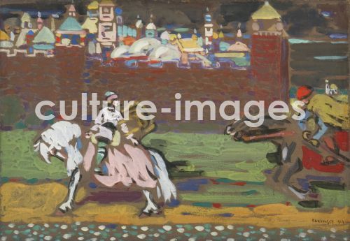 Wassily Wassiljewitsch Kandinsky, Die Kreuzritter Wassily Wassiljewitsch Kandinsky, Die Kreuzritter