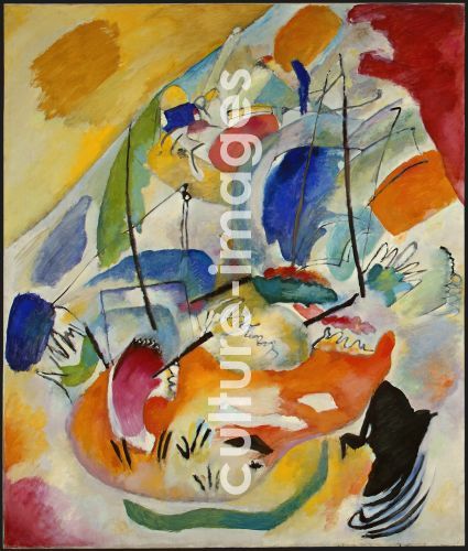 Wassily Wassiljewitsch Kandinsky, Improvisation 31 (Seeschlacht)