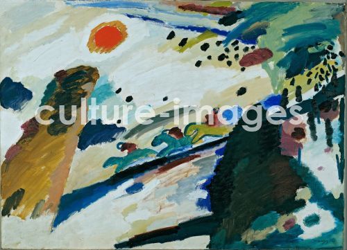 Wassily Wassiljewitsch Kandinsky, Romantische Landschaft