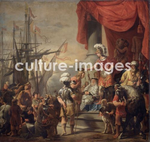 Ferdinand Bol, Aeneas am Hof des Latinus Ferdinand Bol, Aeneas am Hof des Latinus