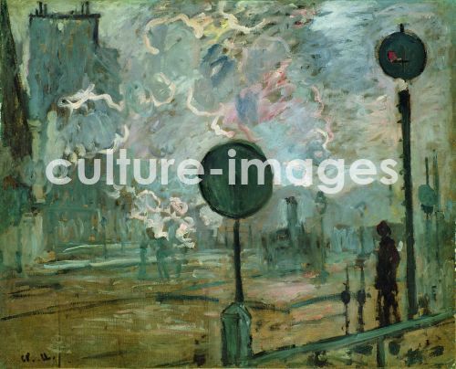 Claude Monet, Der Gare Saint Lazare (Le Signal) Claude Monet, Der Gare Saint Lazare (Le Signal)