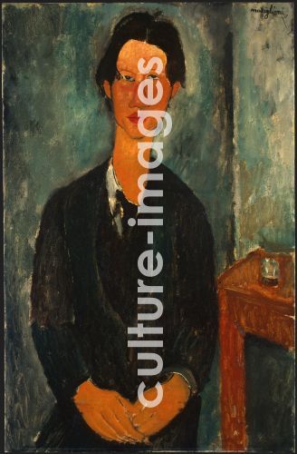 Amedeo Modigliani, Porträt von Chaïm Soutine Amedeo Modigliani, Porträt von Chaïm Soutine