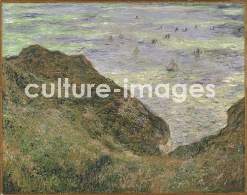 Claude Monet, Die Felsen von Pourville Claude Monet, Die Felsen von Pourville