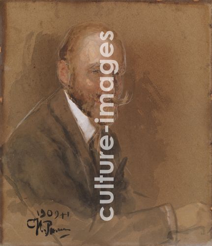Ilja Jefimowitsch Repin, Porträt von Schriftsteller Fürst Wladimir Wladimirowitsch Bariatinsky (1874-1941)