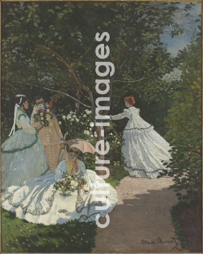 Claude Monet, Damen im Garten Claude Monet, Damen im Garten
