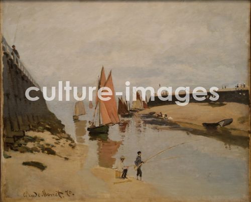 Claude Monet, Hafen von Trouville Claude Monet, Hafen von Trouville