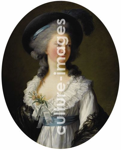Marie Louise Elisabeth Vigée-Lebrun, Porträt von Prinzessin Elzbieta Izabela Lubomirska (geb. Countess Czartoryska) (1736-1816)