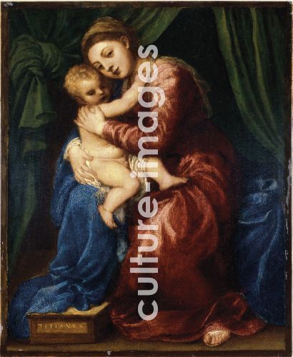 Tizian, Madonna mit dem Kind