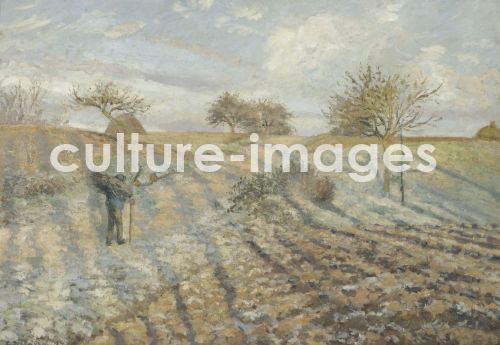 Camille Pissarro, Rauhreif (Gelée blanche)