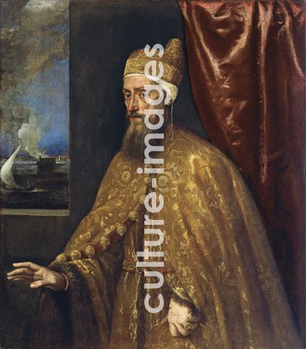 Tizian, Porträt von Doge Francesco Venier