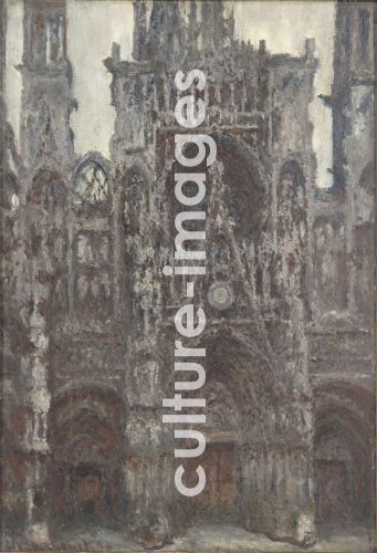 Claude Monet, Die Kathedrale von Rouen. Das Portal von vorne gesehen Claude Monet, Die Kathedrale von Rouen. Das Portal von vorne gesehen