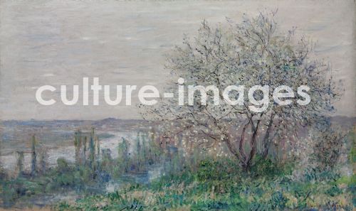 Claude Monet, Frühlingsstimmung bei Vétheuil Claude Monet, Frühlingsstimmung bei Vétheuil