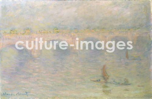 Claude Monet, Waterloo Bridge, Sonnenlicht-Effekt Claude Monet, Waterloo Bridge, Sonnenlicht-Effekt