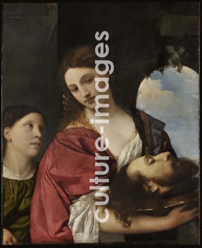 Tizian, Salome mit dem Kopf des Johannes des Täufers