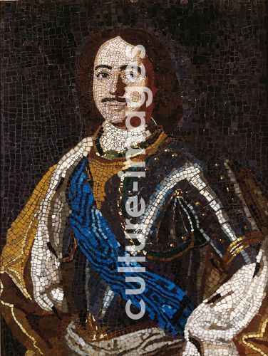 Michail Wassiljewitsch Lomonossow, Porträt des Kaisers Peter I. des Grossen