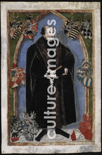 Lucas Cranach der Jüngere, Porträt von Fürst Georg III. von Anhalt (1507-1553)
