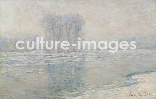 Claude Monet, Eisschollen, Weiß-Effekt (Glaçons, effet blanc) Claude Monet, Eisschollen, Weiß-Effekt (Glaçons, effet blanc)