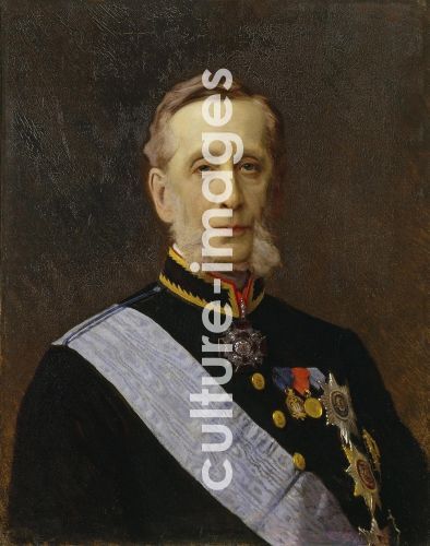 Iwan Nikolajewitsch Kramskoi, Porträt von Graf Pjotr Alexandrowitsch Walujew (1815-1890)