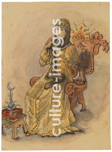 Viktor Michailowitsch Wasnezow, Die Zarentochter, die nie lächelte (Nesmejana) Viktor Michailowitsch Wasnezow, Die Zarentochter, die nie lächelte (Nesmejana)
