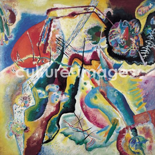 Wassily Wassiljewitsch Kandinsky, Bild mit rotem Fleck