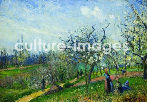 Camille Pissarro, Blühender Obstgarten