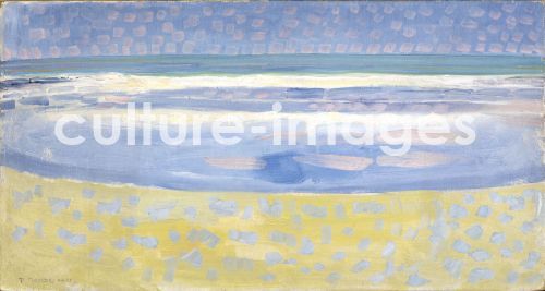 Piet Mondrian, Meer nach Sonnenuntergang