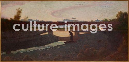 Giuseppe Pellizza da Volpedo, Die Brücke Giuseppe Pellizza da Volpedo, Die Brücke