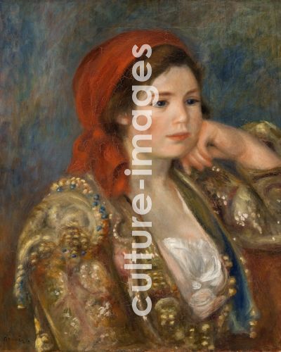 Pierre Auguste Renoir, Mädchen in spanischer Jacke