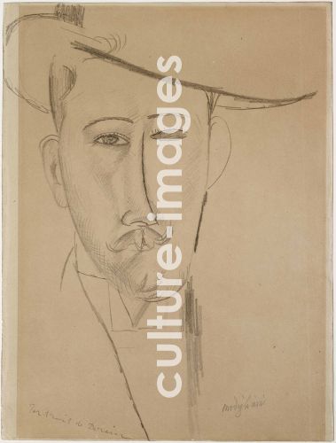 Amedeo Modigliani, Bildnis eines Mannes