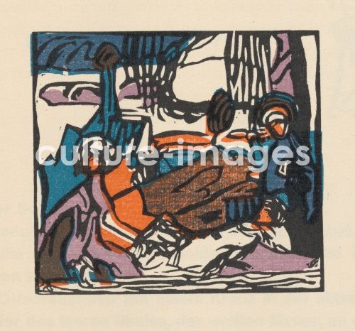 Wassily Wassiljewitsch Kandinsky, Weisser Klang. Aus "Klänge" Wassily Wassiljewitsch Kandinsky, Weisser Klang. Aus "Klänge"