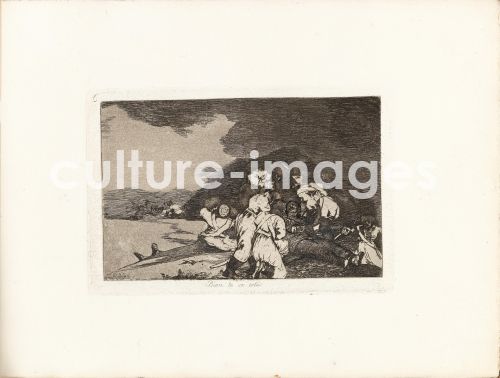 Franciscode Goya, Los Desastres de la Guerra (Die Schrecken des Krieges), Blatt 6. Bien te se está (Das geschieht Dir recht)