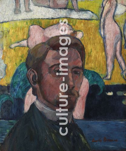 Émile Bernard, Bernard, Émile (1868-1941), Selbstbildnis, Öl auf Leinwand, Postimpressionismus, 1891, Frankreich, Musée d Émile Bernard, Bernard, Émile (1868-1941), Selbstbildnis, Öl auf Leinwand, Postimpressionismus, 1891, Frankreich, Musée d