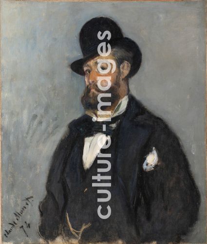 Claude Monet, Porträt von Léon Monet Claude Monet, Porträt von Léon Monet
