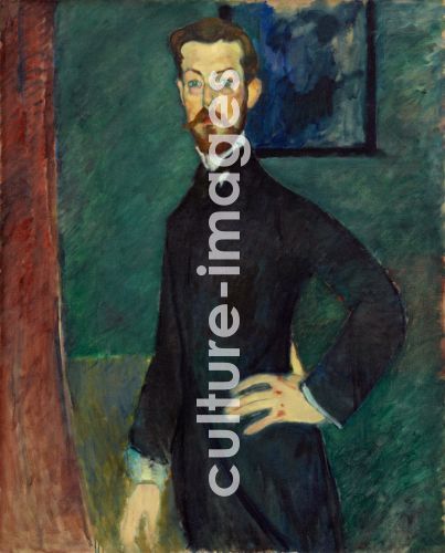 Amedeo Modigliani, Porträt von Paul Alexandre (1881-1968)
