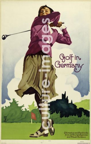 Ludwig Hohlwein, Golf in Deutschland
