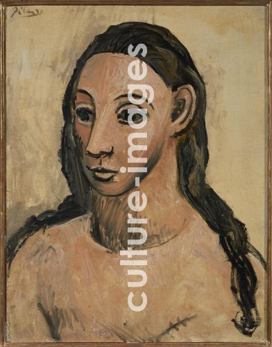 Pablo Picasso, Busto de mujer joven (Büste einer jungen Frau) Pablo Picasso, Busto de mujer joven (Büste einer jungen Frau)