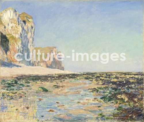 Claude Monet, Küste und Klippen von Pourville am Morgen Claude Monet, Küste und Klippen von Pourville am Morgen
