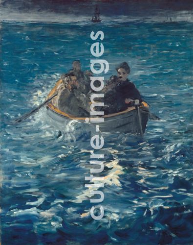 Édouard Manet, Rocheforts Flucht