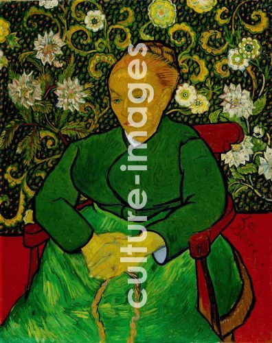 Vincent van Gogh, La Berceuse (Bildnis Madame Roulin) Vincent van Gogh, La Berceuse (Bildnis Madame Roulin)