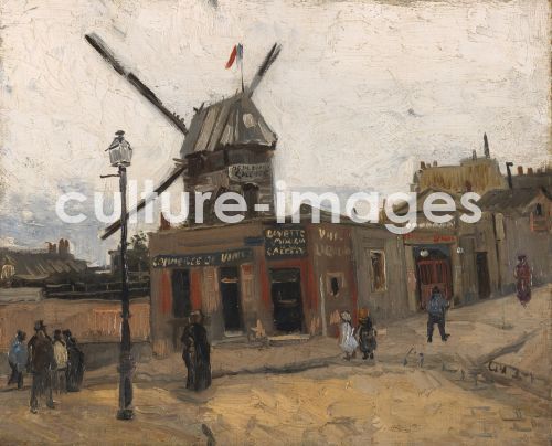 Vincent van Gogh, Moulin de la Galette Vincent van Gogh, Moulin de la Galette