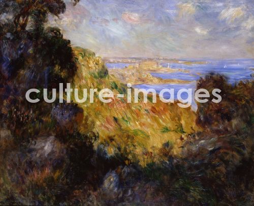 Pierre Auguste Renoir, Renoir, Pierre Auguste (1841-1919), Bucht von Salerno, Öl auf Leinwand, Impressionismus, 1881, Frankreich, Musée d Pierre Auguste Renoir, Renoir, Pierre Auguste (1841-1919), Bucht von Salerno, Öl auf Leinwand, Impressionismus, 1881, Frankreich, Musée d