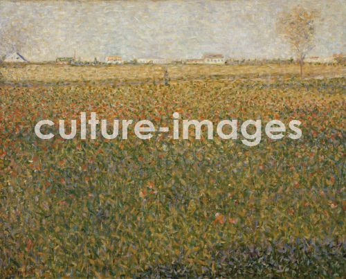 Georges Seurat, Seurat, Georges Pierre (1859-1891), La Luzerne, Saint-Denis, Öl auf Leinwand, Postimpressionismus, 1884-1885, Frankreich, National Gallery of Scotland, Edinburgh. Georges Seurat, Seurat, Georges Pierre (1859-1891), La Luzerne, Saint-Denis, Öl auf Leinwand, Postimpressionismus, 1884-1885, Frankreich, National Gallery of Scotland, Edinburgh.